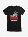 The Big Bang Theory Logo Girls T-Shirt, BLACK, hi-res
