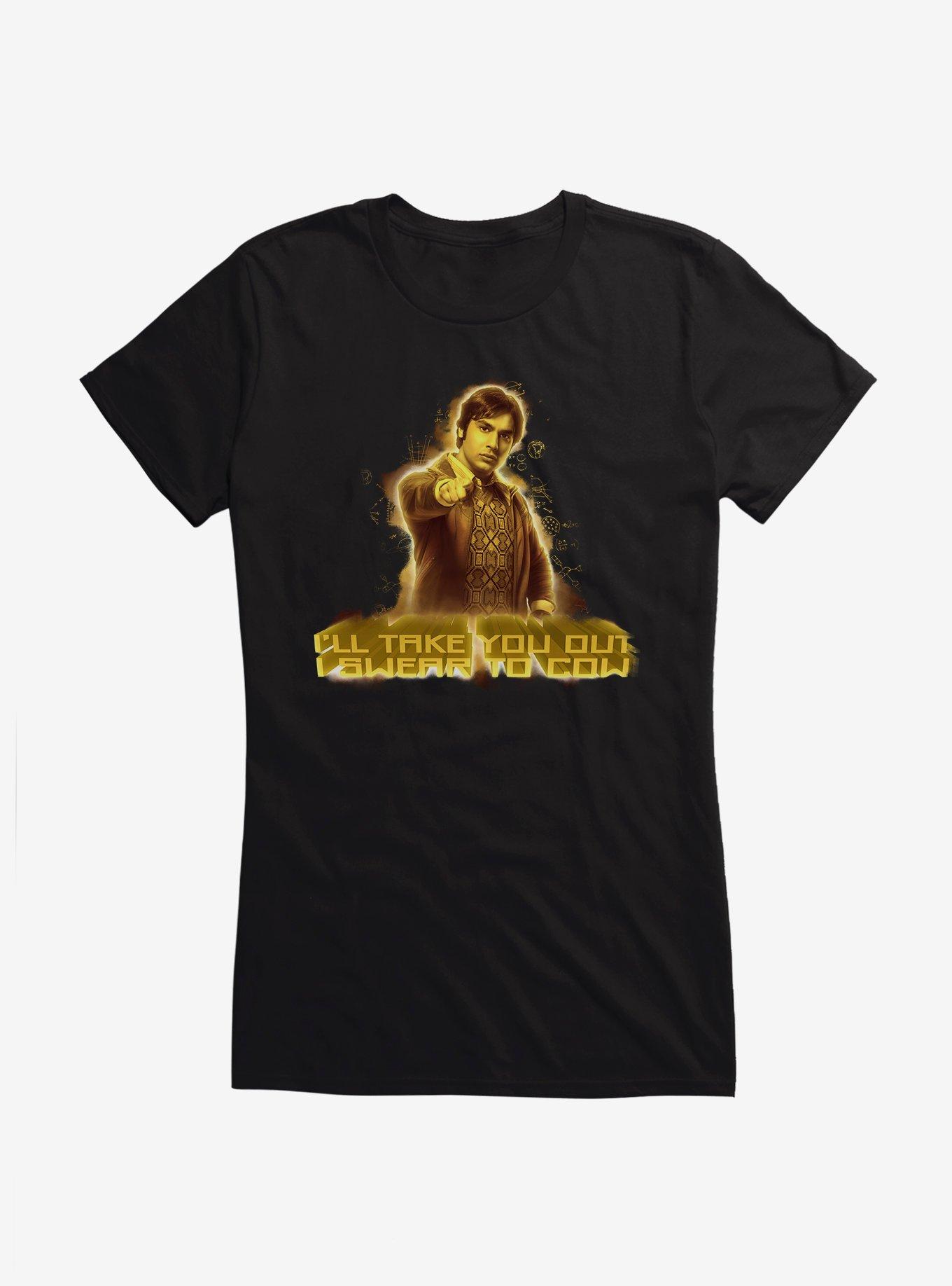 Plus Size The Big Bang Theory Raj Koothrappali Take You Out Girls T-Shirt, , hi-res