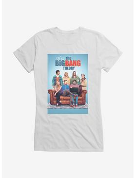 Plus Size The Big Bang Theory Sofa Portrait Girls T-Shirt, , hi-res