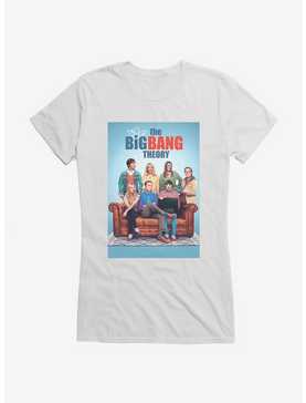 The Big Bang Theory Sofa Portrait Girls T-Shirt, , hi-res