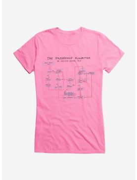 The Big Bang Theory The Friendship Algorithm Girls T-Shirt, , hi-res