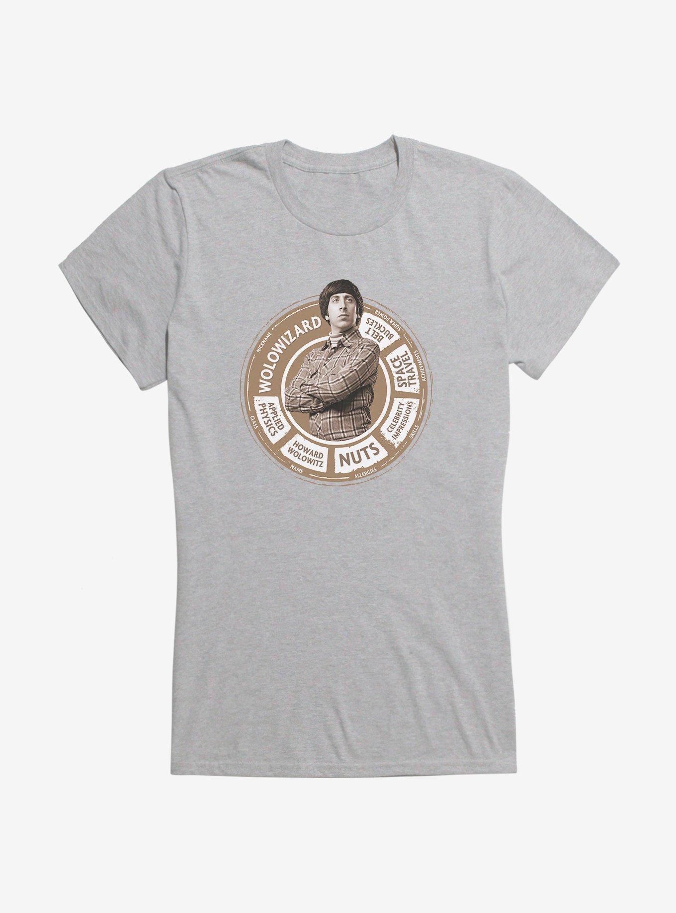 Plus Size The Big Bang Theory Wolowizard Wheel Girls T-Shirt, , hi-res