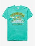 Teenage Mutant Ninja Turtles Cowabunga Surf Shop T-Shirt - BoxLunch Exclusive, LIGHT GREEN, hi-res
