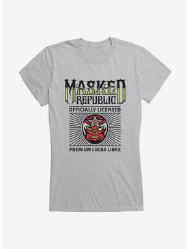 Masked Republic Legends Of Lucha Libre Masked Republic Girls T-Shirt, HEATHER, hi-res