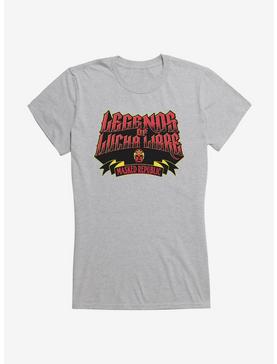 Masked Republic Legends Of Lucha Libre Red And Yellow Masked Republic Girls T-Shirt, HEATHER, hi-res