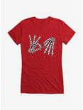 Masked Republic Legends Of Lucha Libre Skeleton Hands Girls T-Shirt, , hi-res