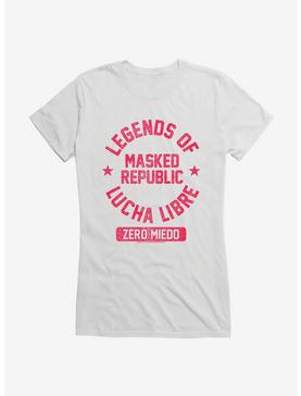 Masked Republic Legends Of Lucha Libre Vintage Font Girls T-Shirt, , hi-res