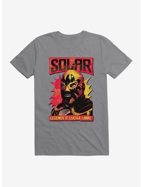 Masked Republic Legends Of Lucha Libre Solar T-Shirt, STORM GREY, hi-res
