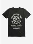 Masked Republic Legends Of Lucha Libre Thunder Bolts T-Shirt, BLACK, hi-res