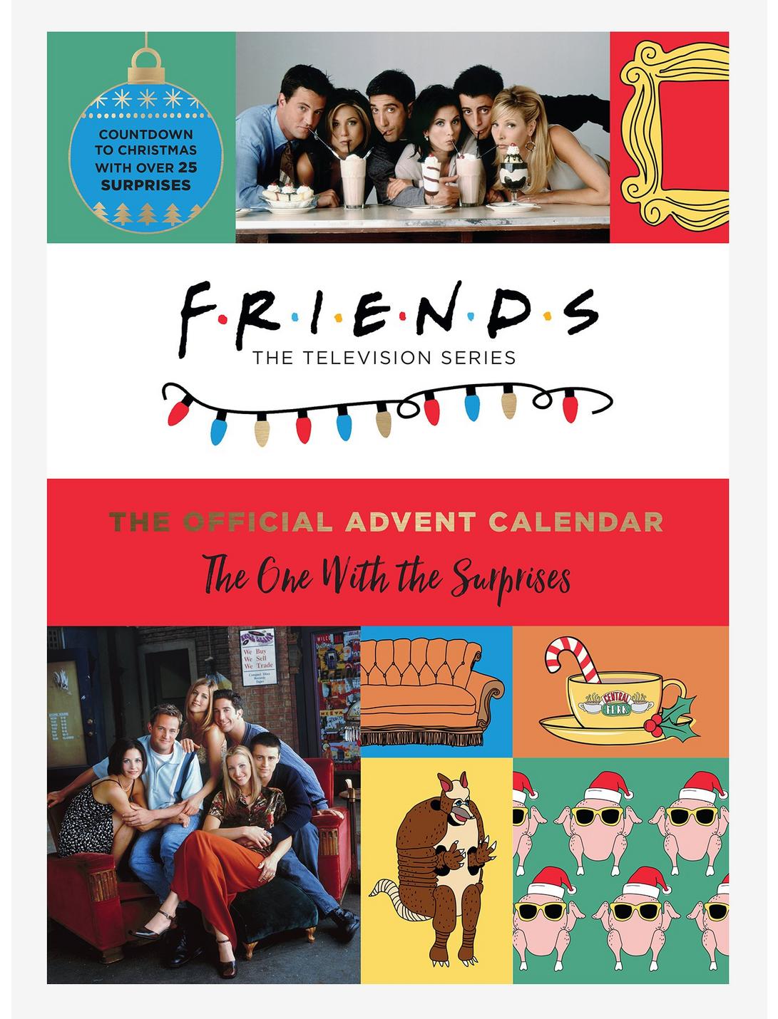 Friends Holiday Advent Calendar Book, , hi-res