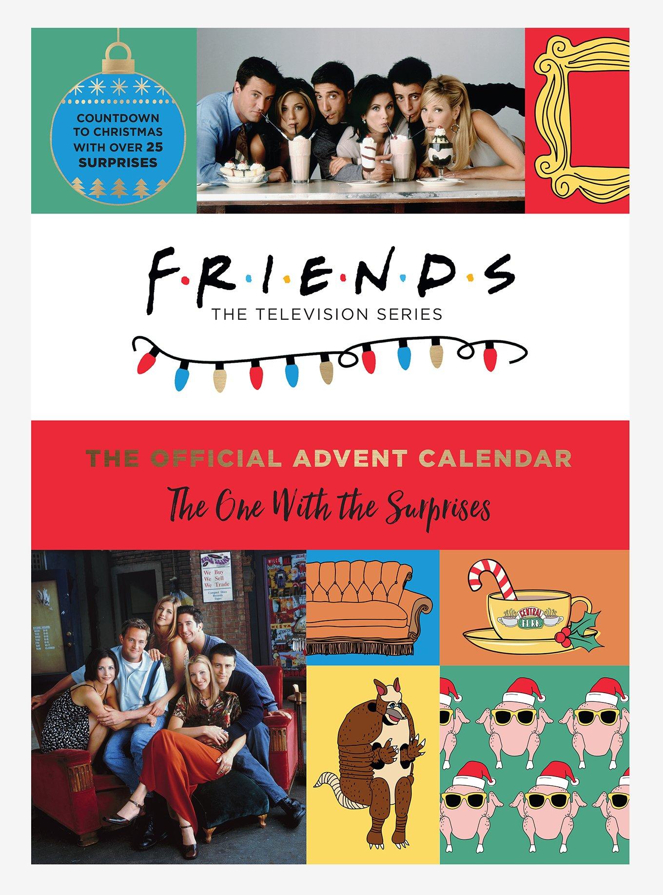 Friends Holiday Advent Calendar Book, , hi-res