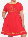 Disney The Emperor's New Groove Llama Ringer Dress Plus Size, MULTI, hi-res