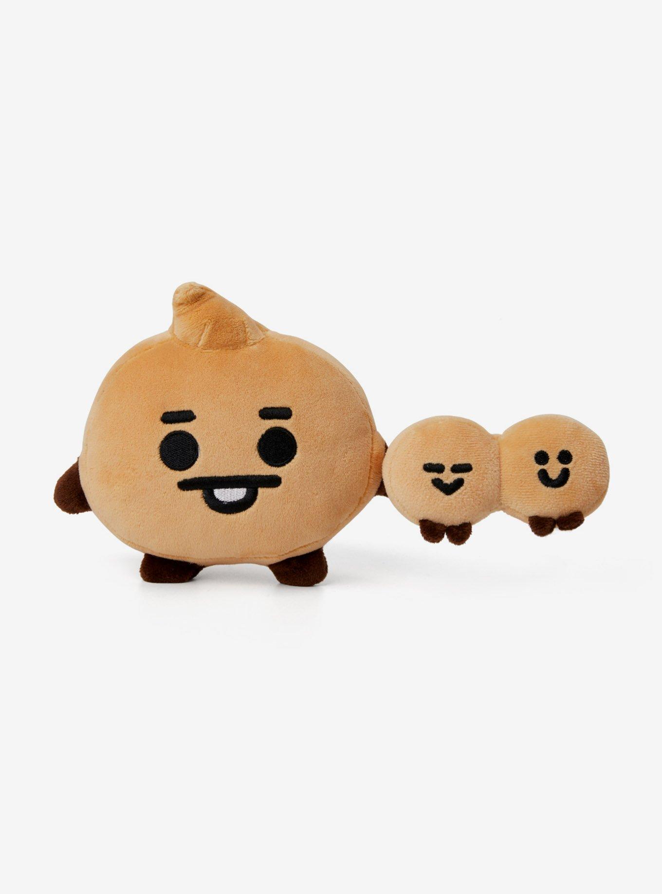 BT21 SHOOKY Plush Bighead Doll Hat, 50% OFF