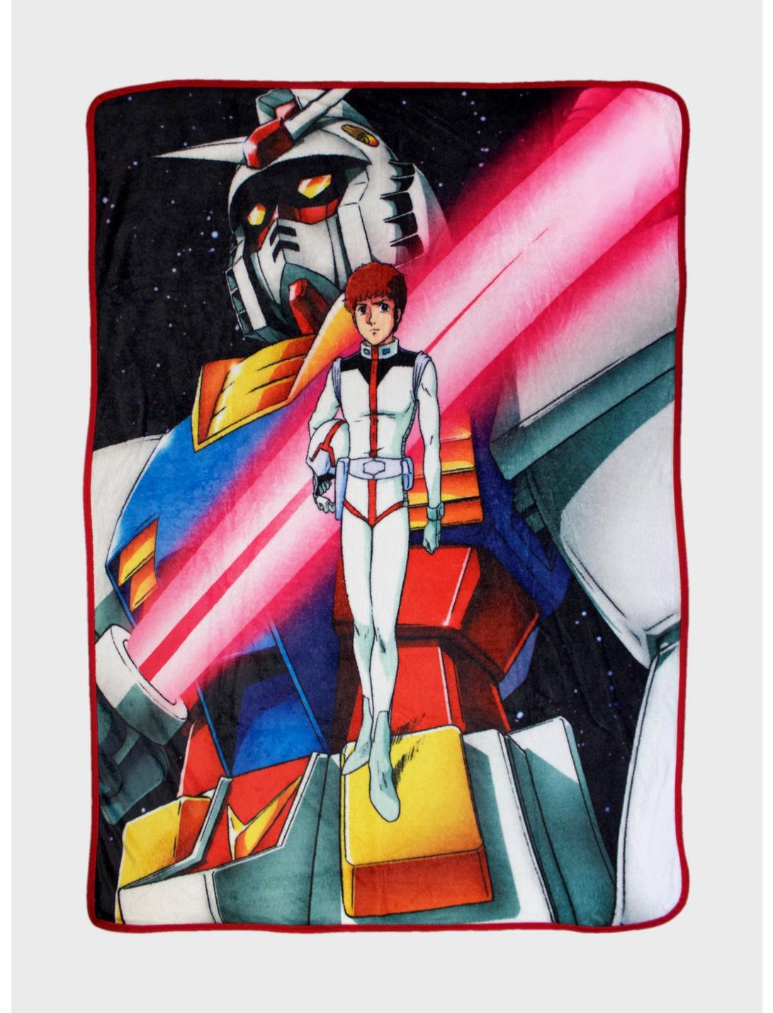 Mobile Suit Gundam Suit Galaxy Throw Blanket, , hi-res