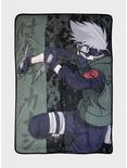 Naruto Shippuden Kakashi Jump Throw Blanket, , hi-res