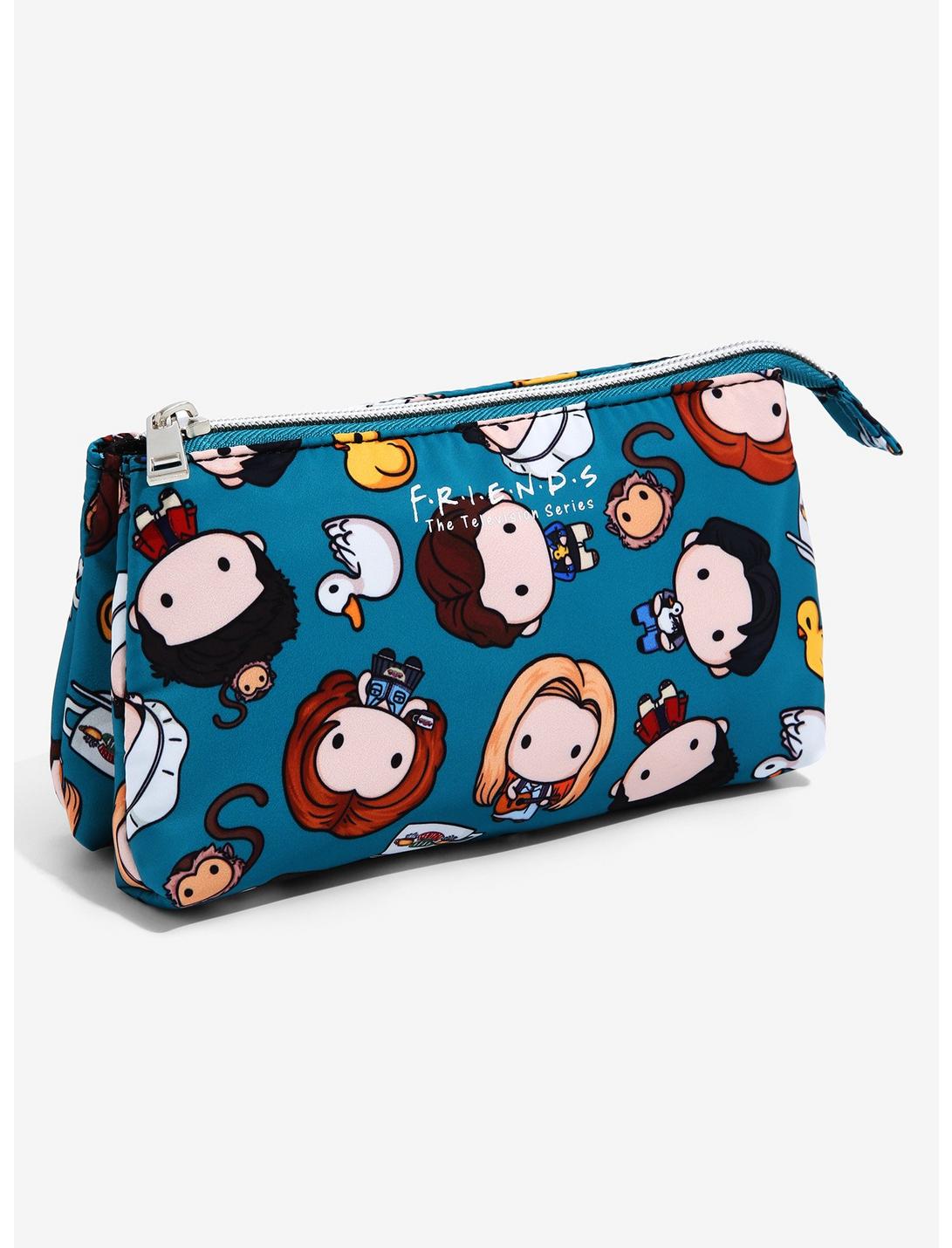 Friends Chibi Cosmetic Bag - BoxLunch Exclusive, , hi-res