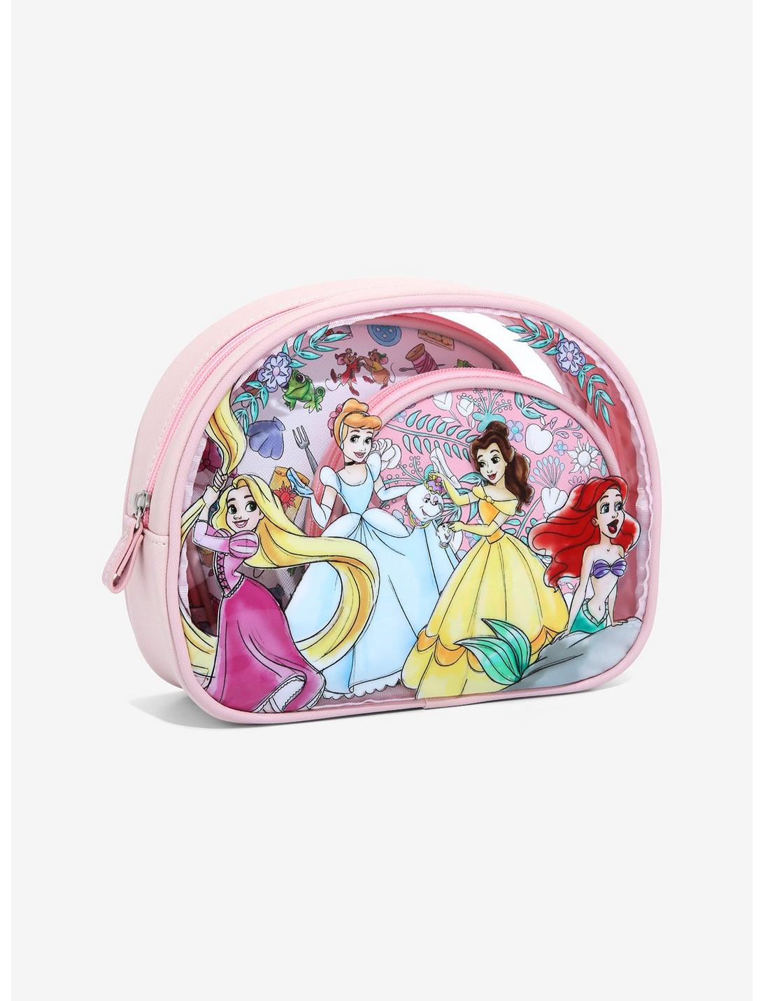 Disney Princess Bloom Cosmetic Bag Set - BoxLunch Exclusive, , hi-res
