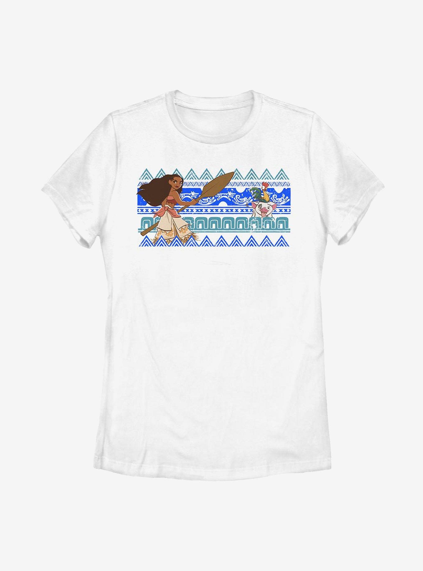 Disney Moana Sidekick Pets Womens T-Shirt, WHITE, hi-res