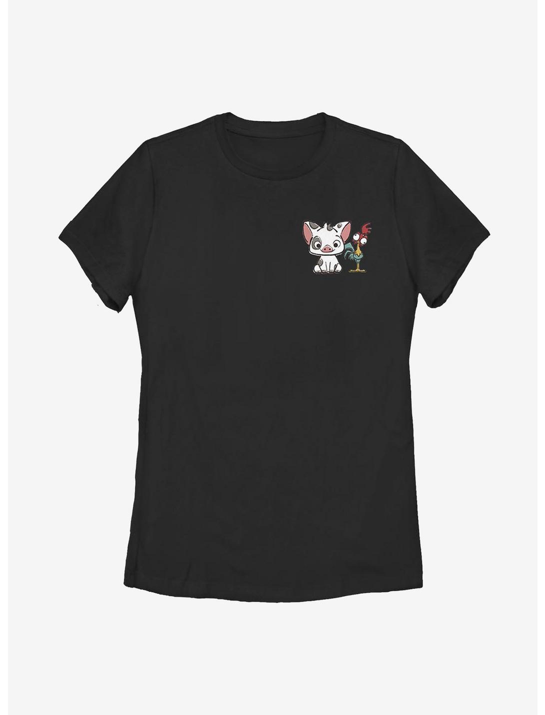 Disney Moana Pals Pocket Womens T-Shirt, BLACK, hi-res