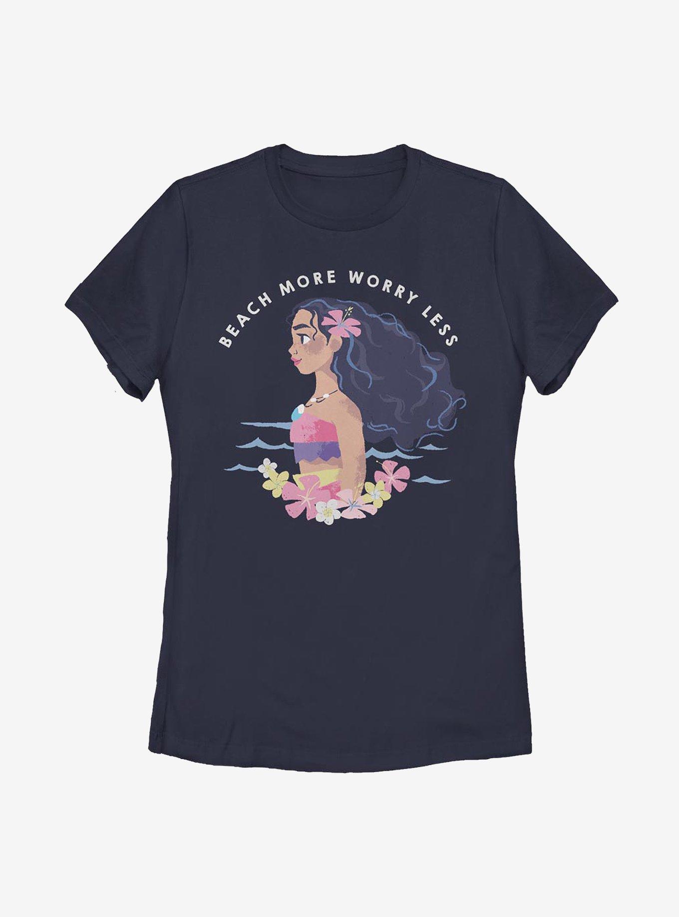 Disney Moana Beach More Worry Less Womens T-Shirt, , hi-res