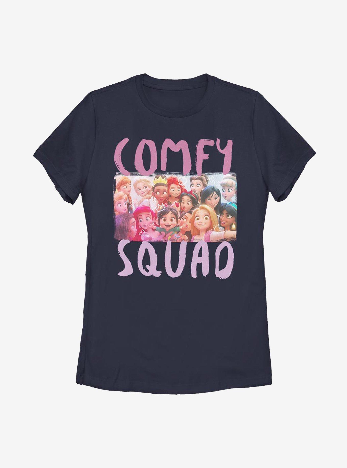 Disney Ralph Breaks The Internet Comfy Squad Selfie Womens T-Shirt, , hi-res