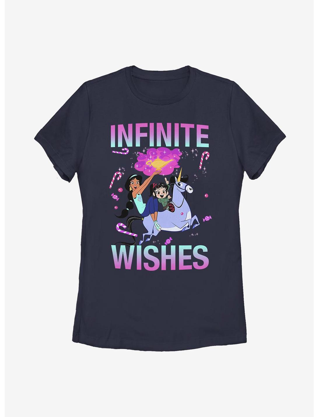 Disney Ralph Breaks The Internet Infinite Wishes Womens T-Shirt, NAVY, hi-res
