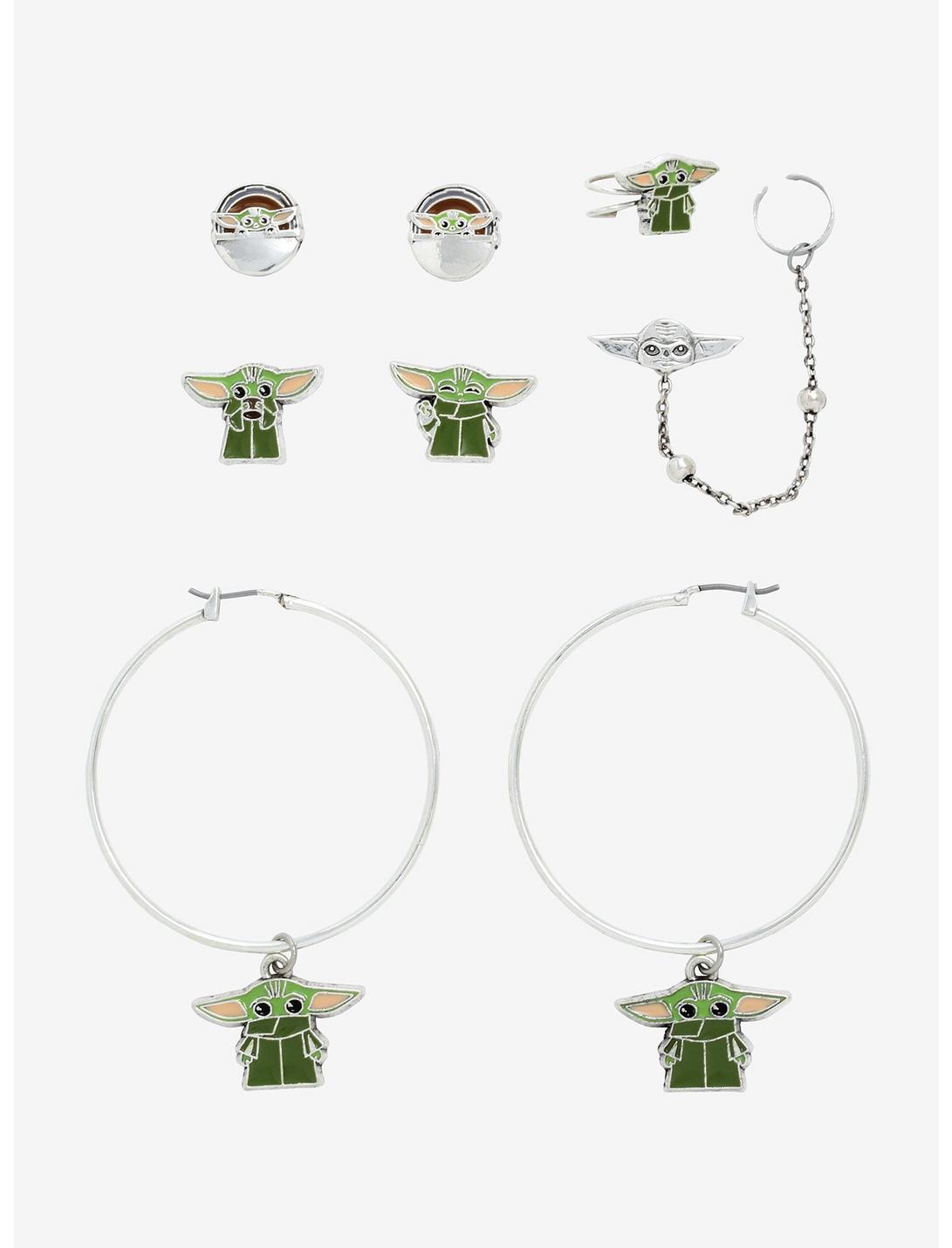 Star Wars The Mandalorian The Child Earring & Cuff Set - BoxLunch Exclusive, , hi-res