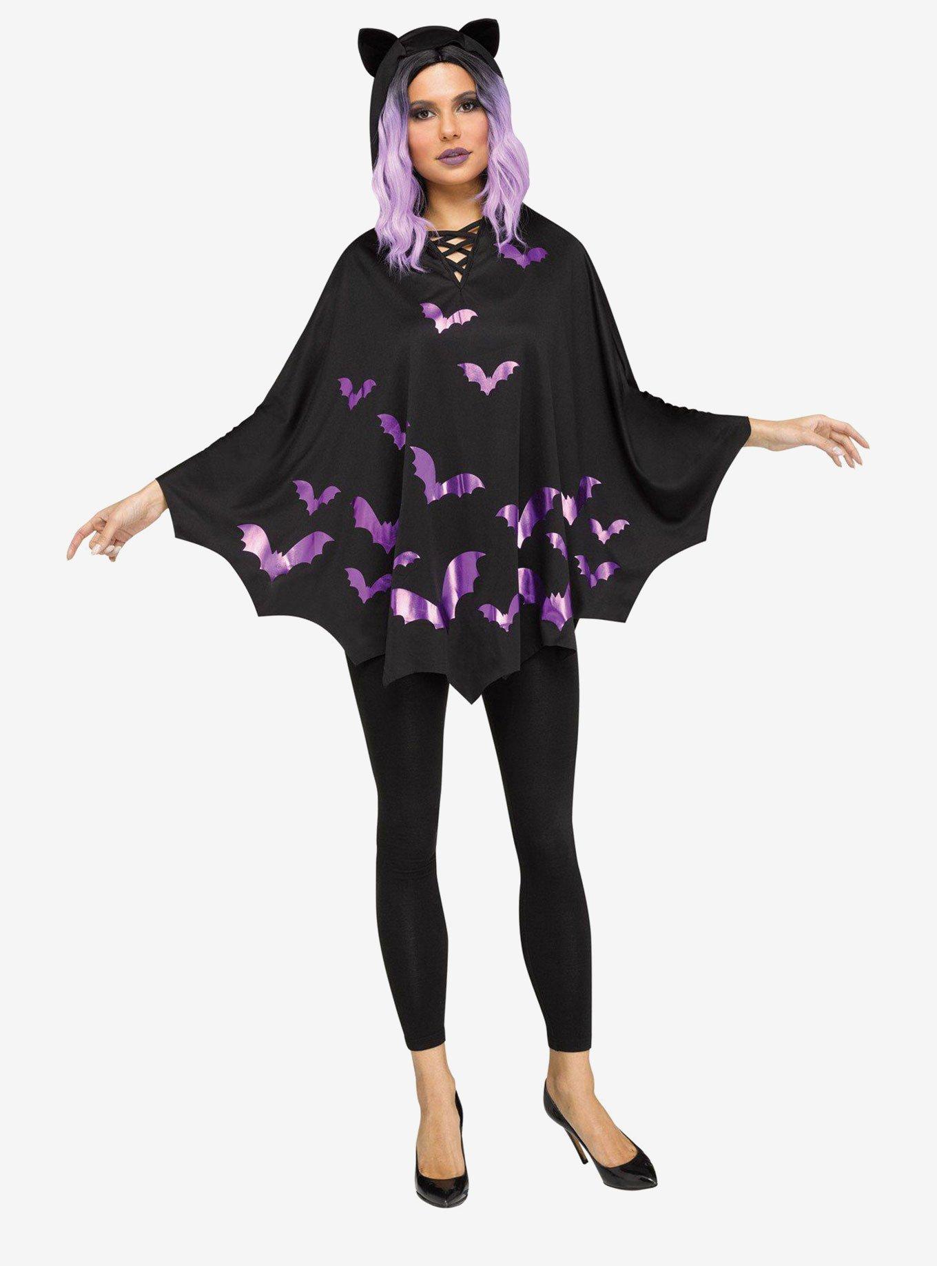 Bat Poncho Costume, , hi-res