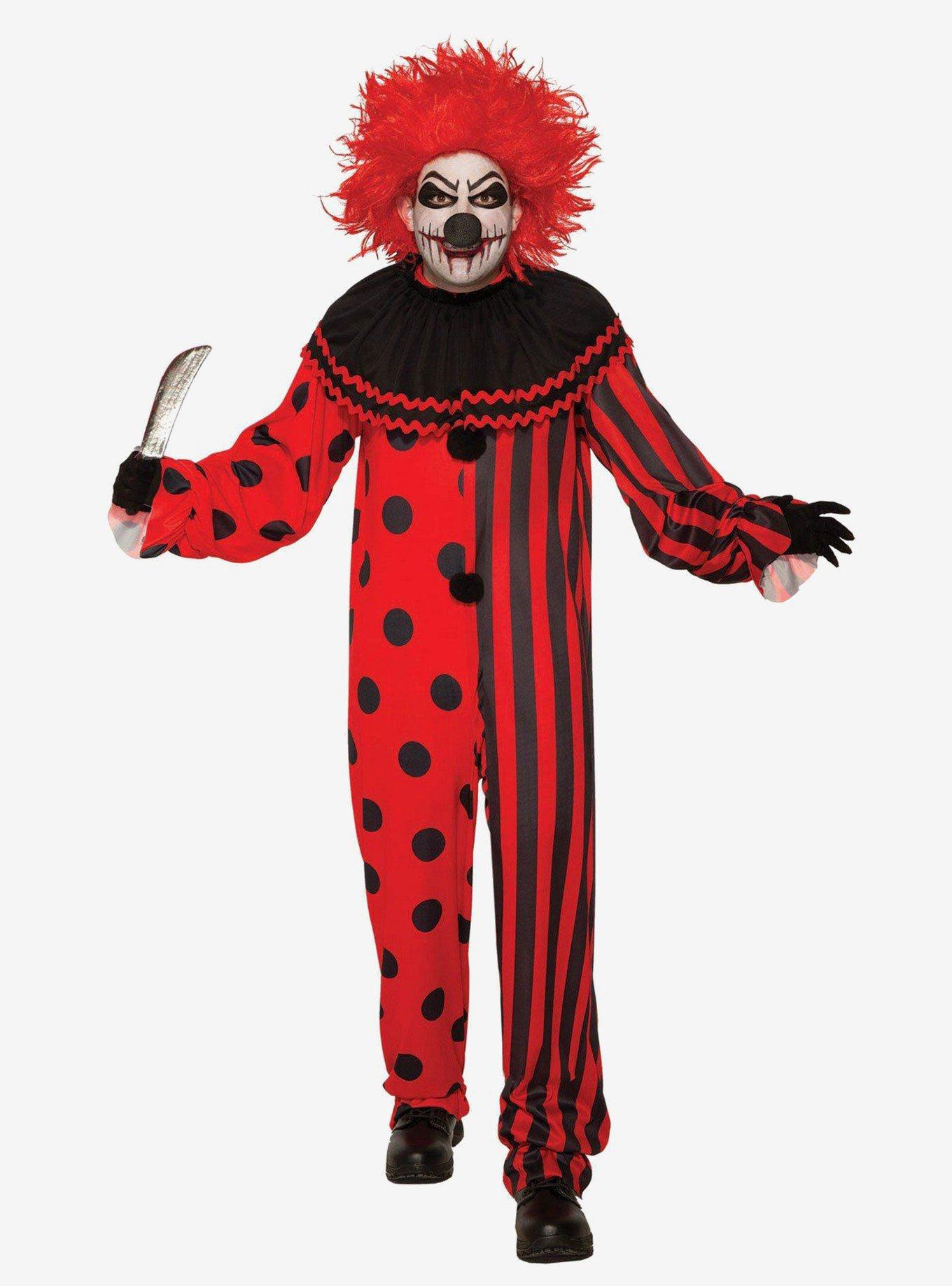 Evil Clown Costume, , hi-res