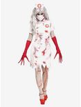 Horror Nurse Costume, WHITE, hi-res