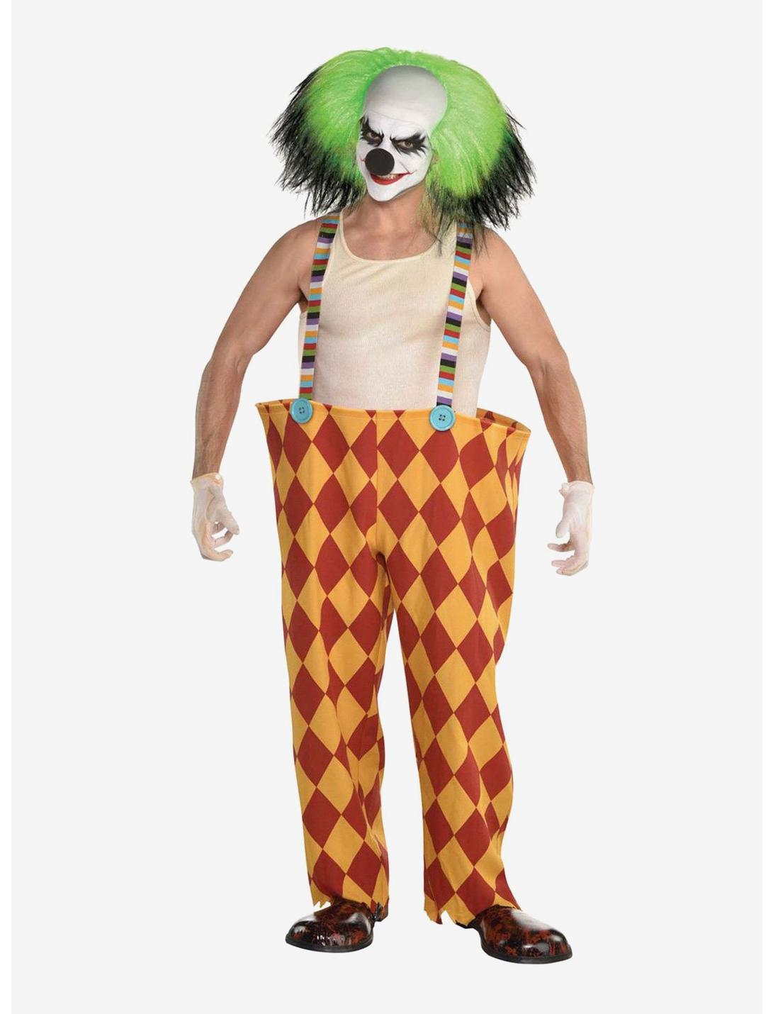 Scary Clown Supspender Hoop Pants, , hi-res