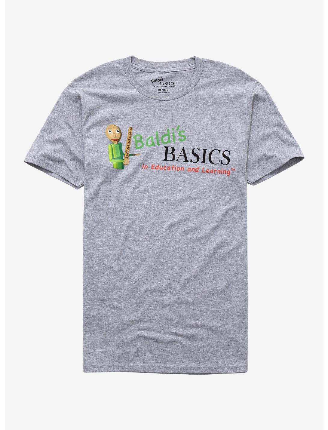 Baldi’s Basics In Education And Learning T-Shirt, HEATHER, hi-res