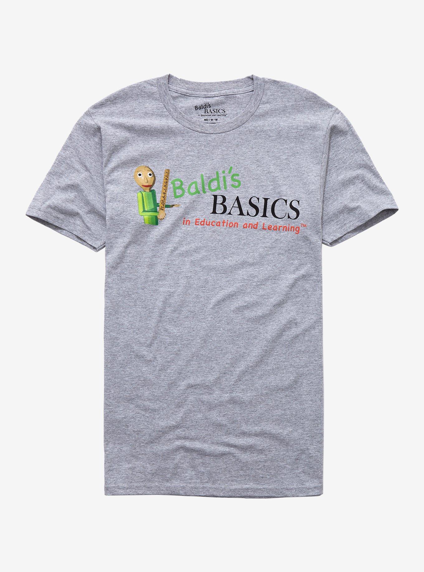 Baldi’s Basics In Education And Learning T-Shirt, HEATHER, hi-res