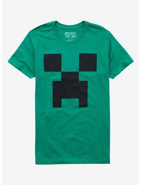 Minecraft Creeper Face T-Shirt, GREEN, hi-res
