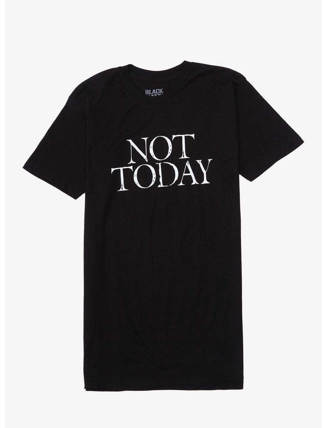 Not Today Black T-Shirt, BLACK, hi-res