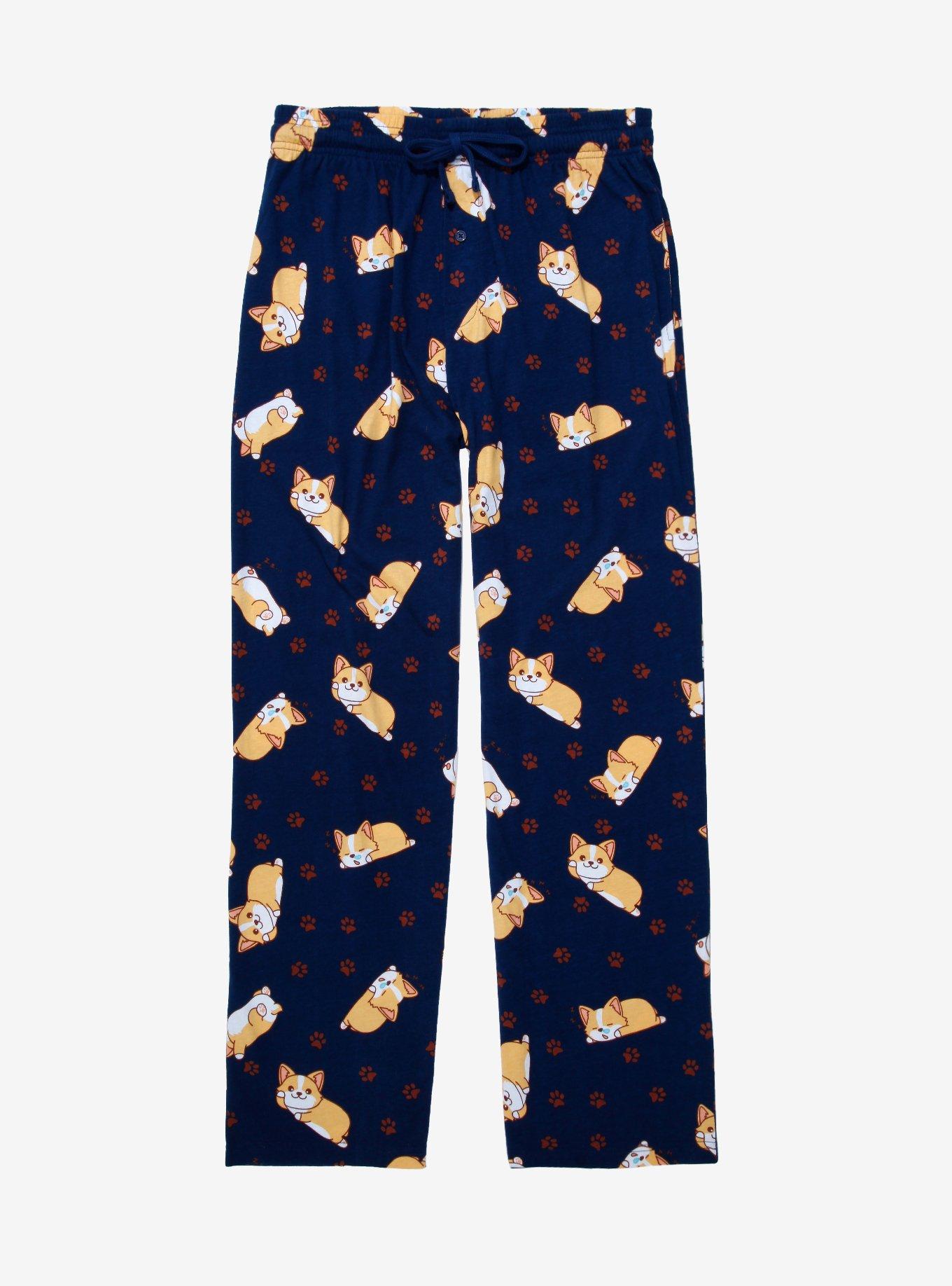 Loafin' Around Women's Regular Fit Corgi PJ Pant