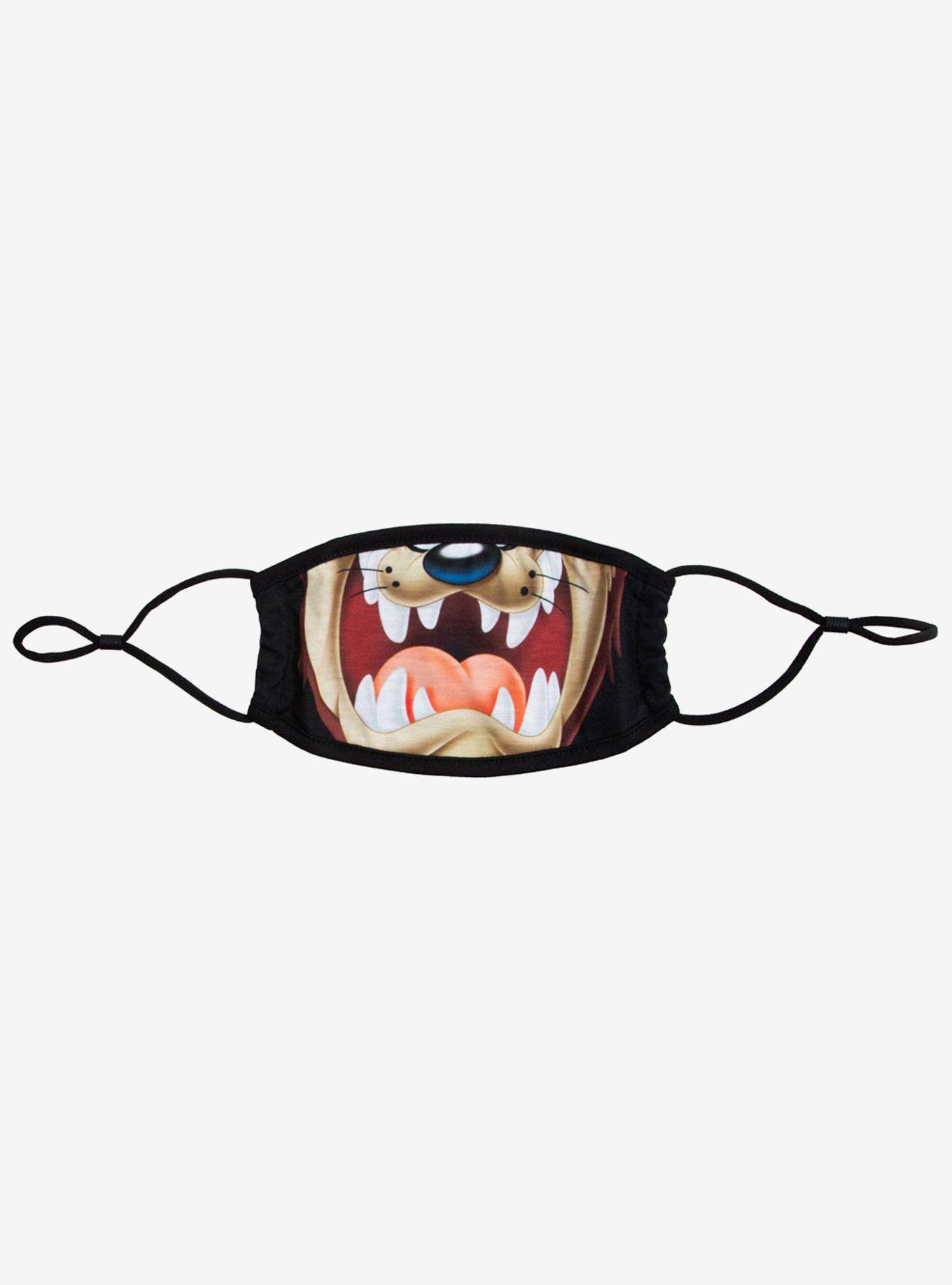 Looney Tunes Tasmanian Devil Mouth Fashion Face Mask, , hi-res