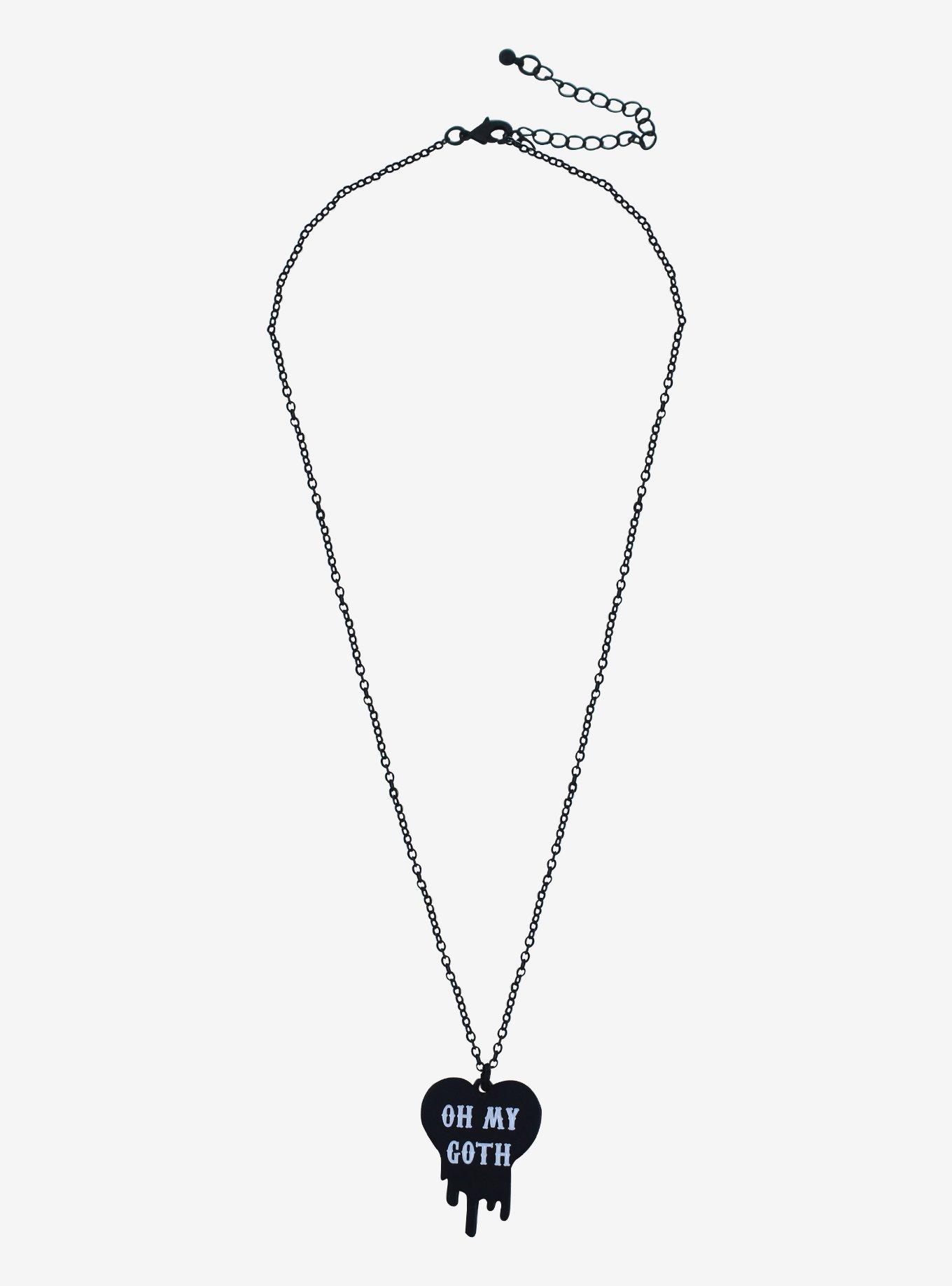 Oh My Goth Pendant Necklace | Hot Topic