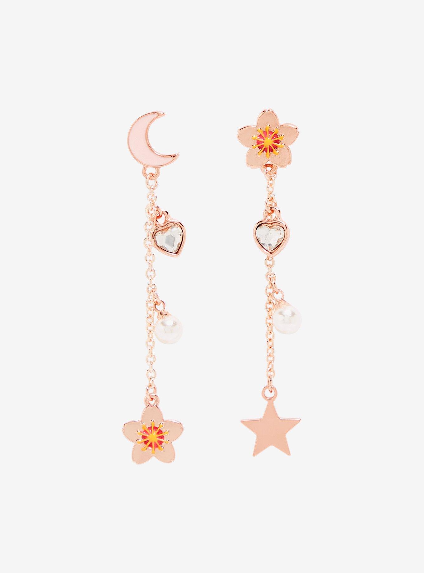 Cardcaptor Sakura Charm Drop Earrings, , hi-res