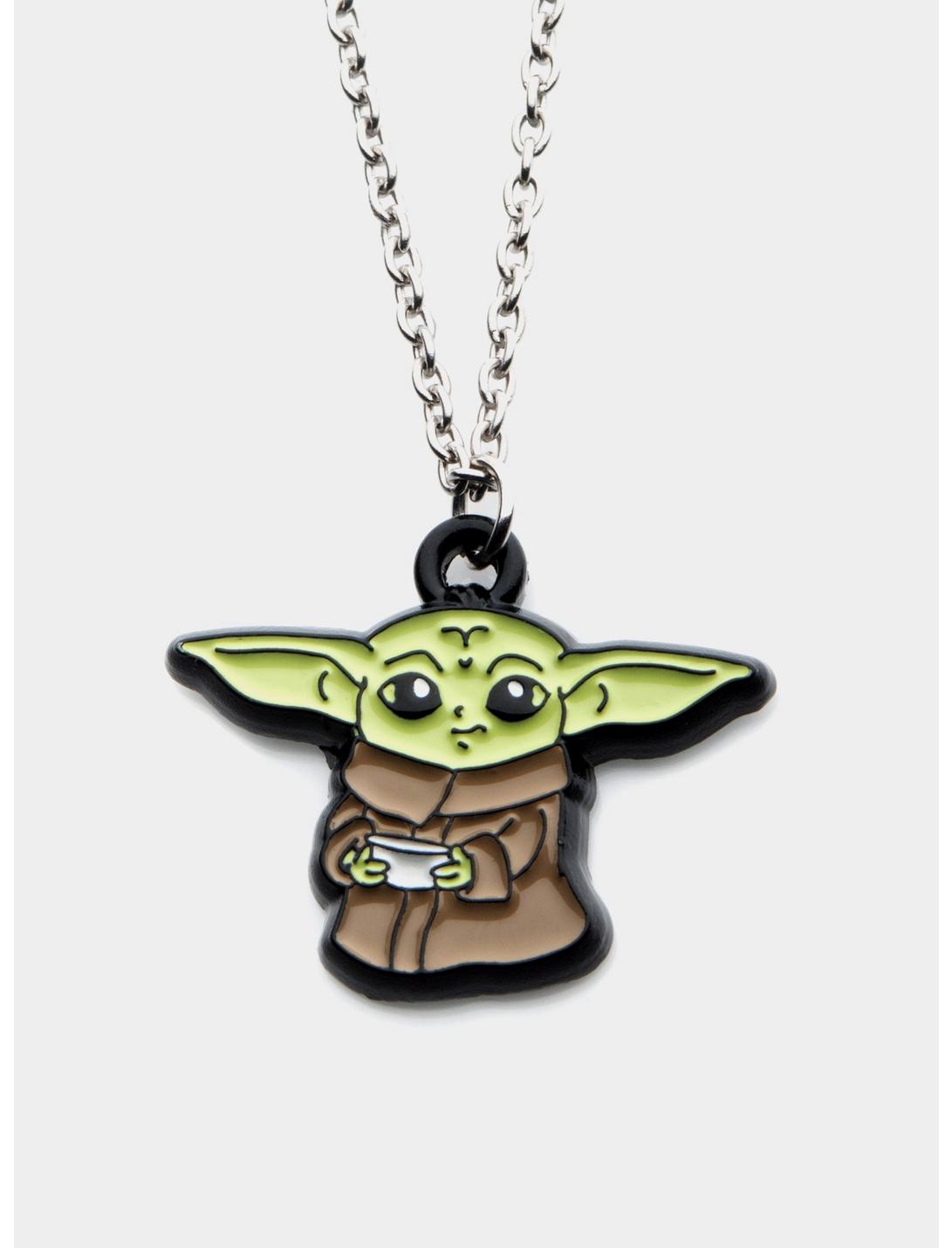 Star Wars The Mandalorian The Child With Cup Pendant Necklace, , hi-res