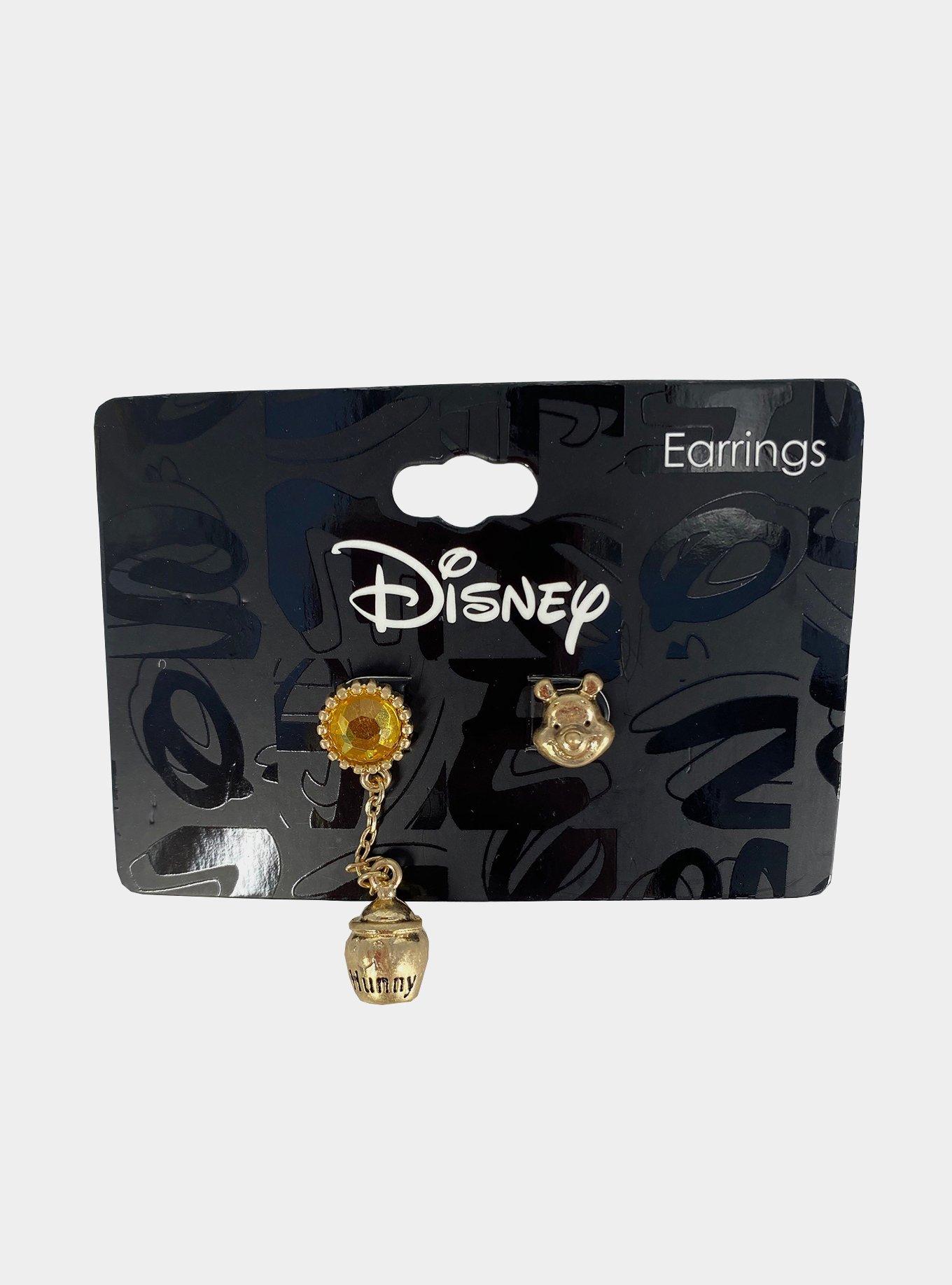 Disney Winnie The Pooh Hunny Mismatch Earrings, , hi-res