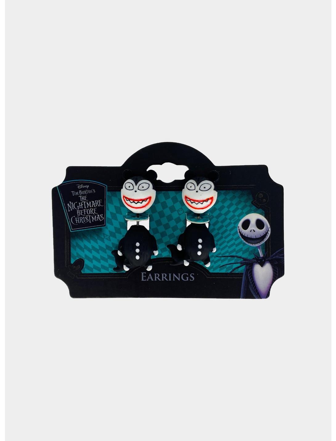 The Nightmare Before Christmas Scary Teddy Front/Back Earrings, , hi-res
