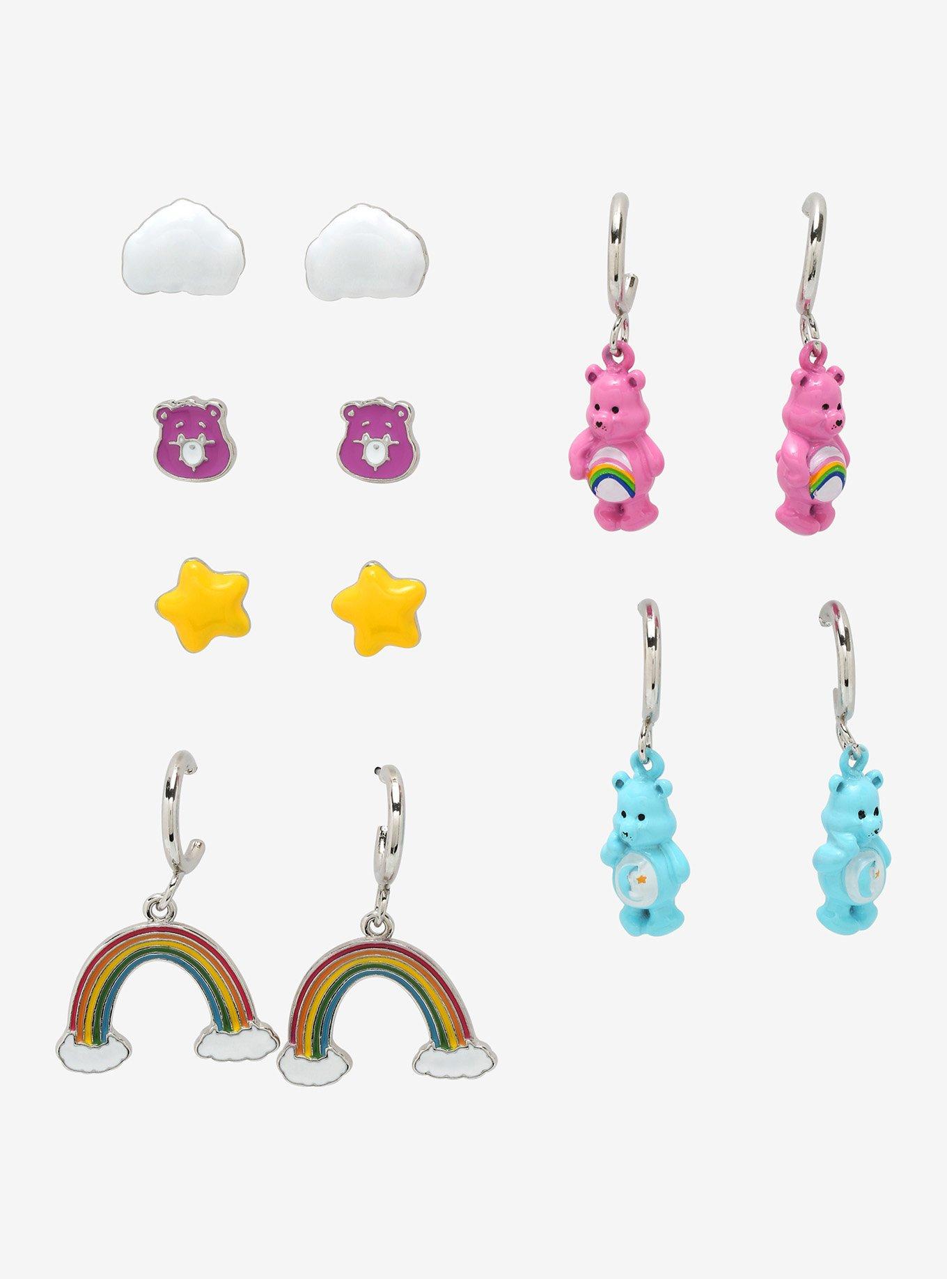 Care Bears Stud & Hoop Earring Set | Hot Topic