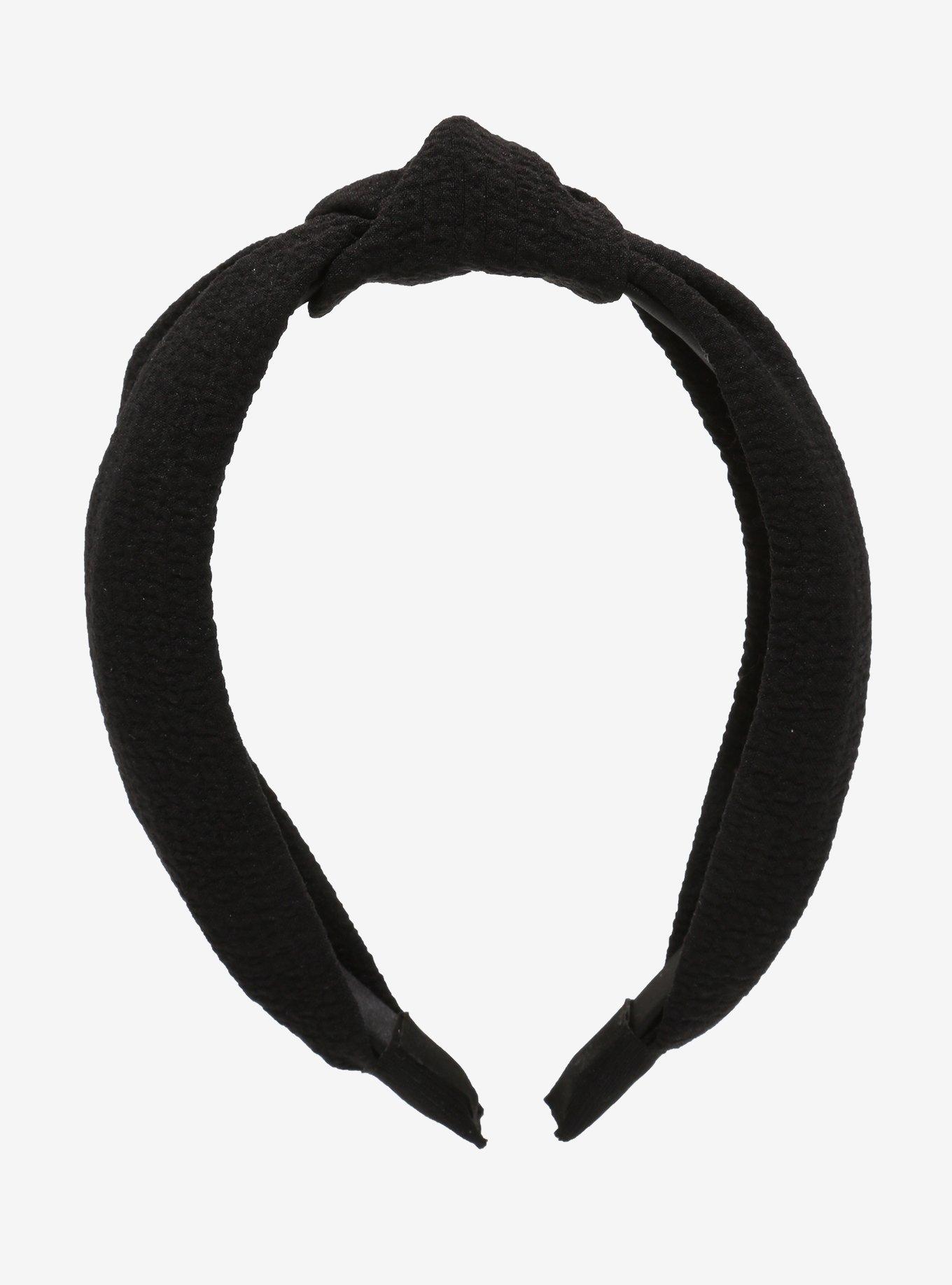 Black Knot Headband, , hi-res