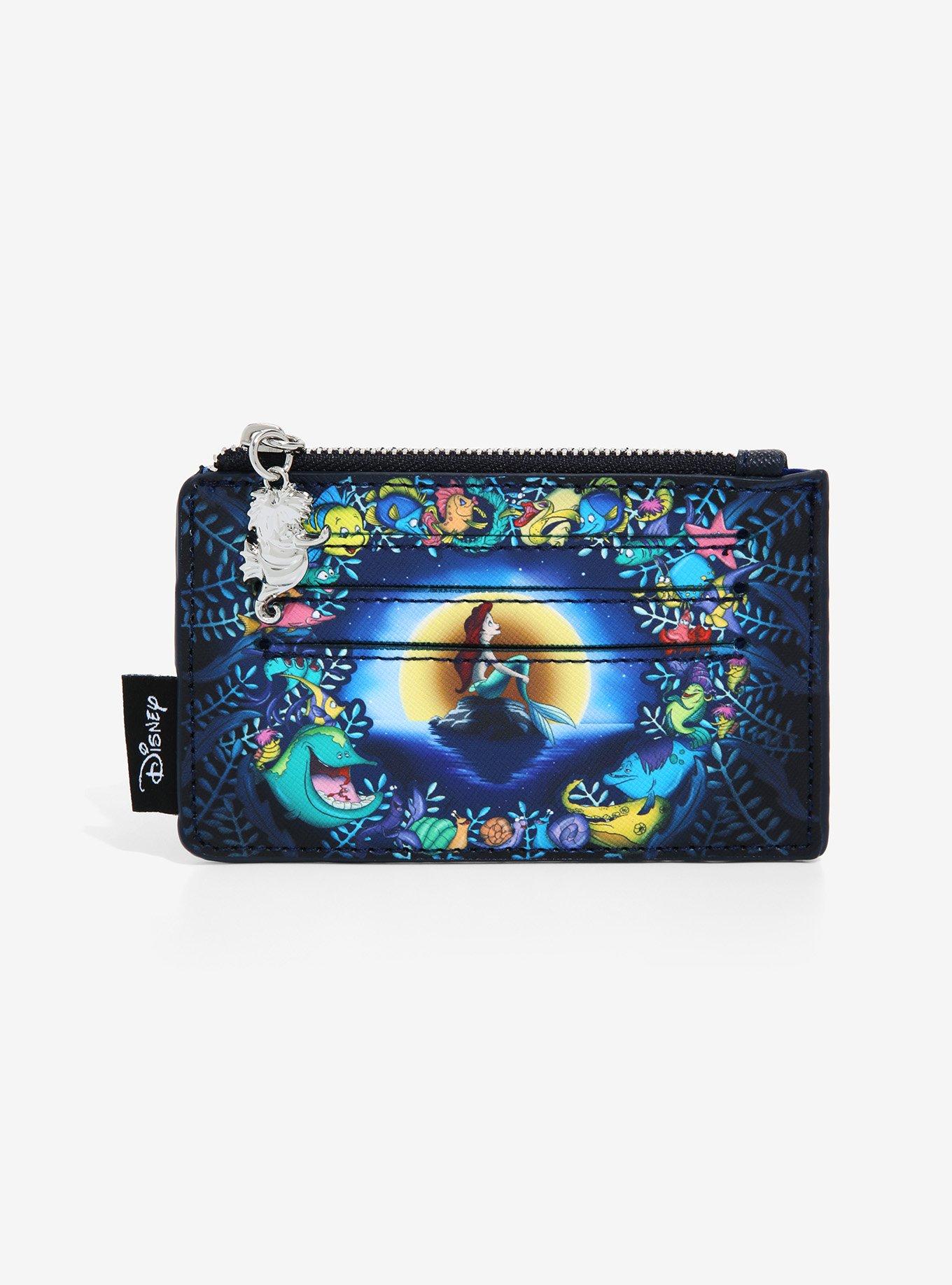 Loungefly Disney The Little Mermaid Moonlight Convertible Cardholder - BoxLunch Exclusive, , hi-res