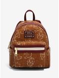 Loungefly Disney Winnie the Pooh Line Art Mini Backpack - BoxLunch Exclusive, , hi-res