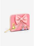 Loungefly Disney Cinderella Pink Dress Dancing Small Zip Wallet, , hi-res