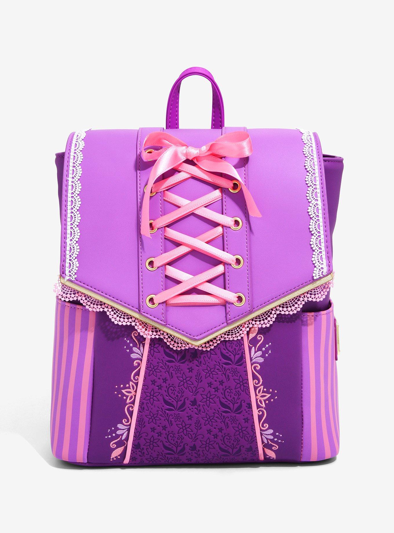 Loungefly Bags | Rapunzel-Princess Stories Series Wallet Nwt | Color: Purple/Yellow | Size: Os | Tjolson2's Closet