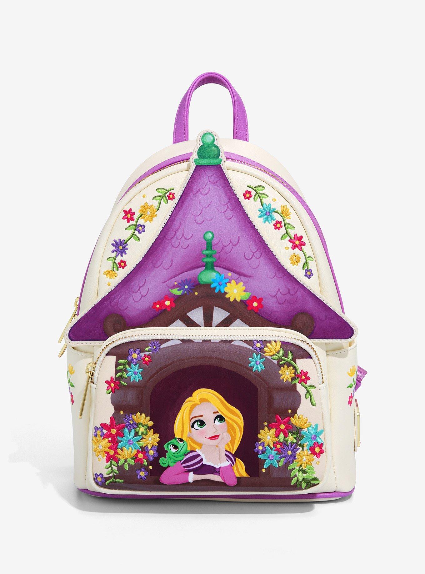 Loungefly Disney Tangled Young Rapunzel in Tiara Mini Backpack - BoxLunch  Exclusive