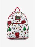 Loungefly Peanuts Snoopy & Woodstock Holiday Mini Backpack, , hi-res